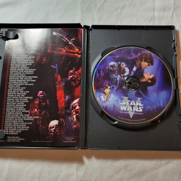 Star Wars Episode V The Empire Strikes Back DVD - Picture 2 of 4